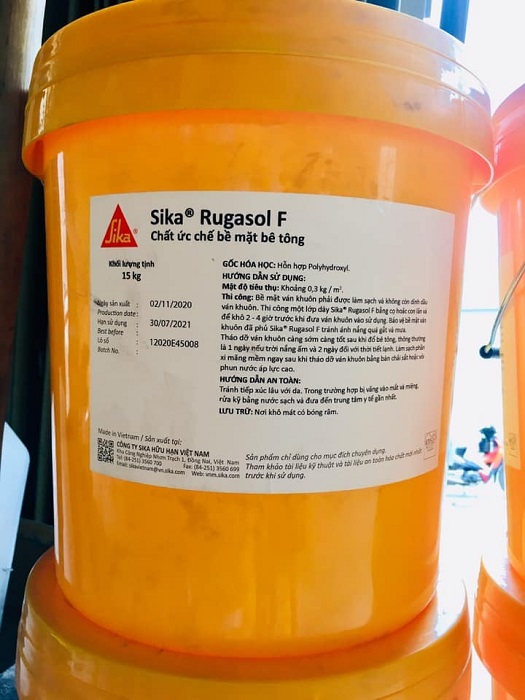 Sika Rugasol F thùng 15 kg Chất Ức Chế Bảo Vệ Bê Tông