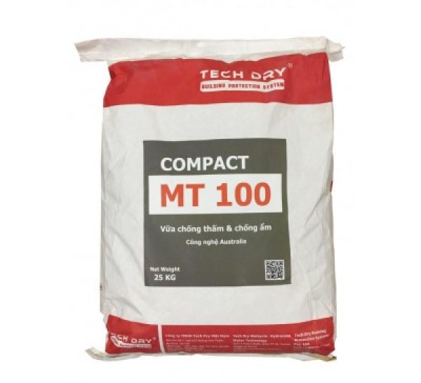 Sản phẩm Compact MT 100 được đóng gói 25kg/bao