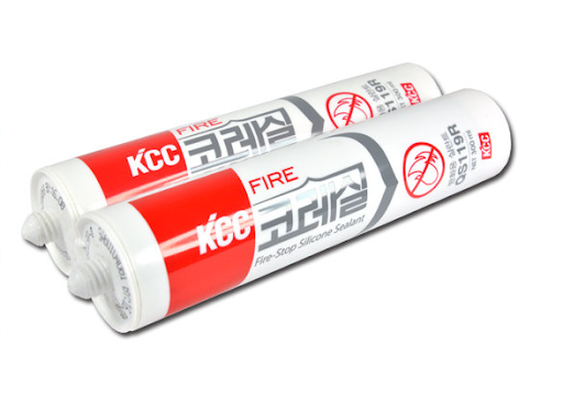 KCC QS119 keo chống cháy lan màu đen