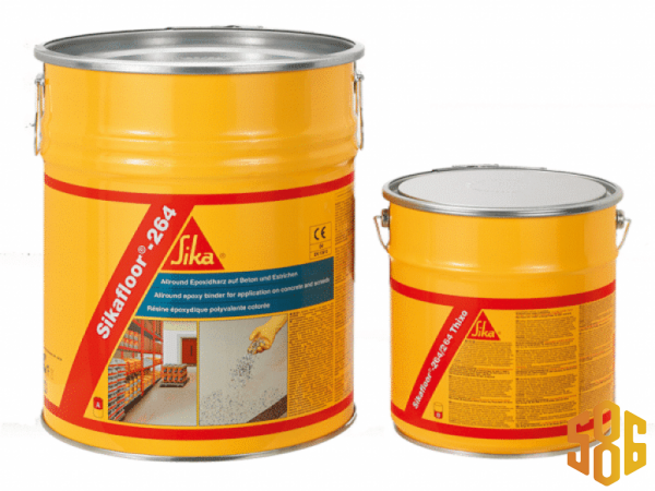 Sikafloor®-264 HC – Hệ thống sơn lót và sơn phủ hoàn thiện Epoxy