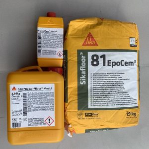 Sikafloor 81 Epocem – Vữa tự san bằng gốc xi măng Epoxy