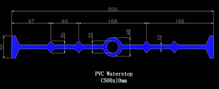 băng cản nước PVC O500