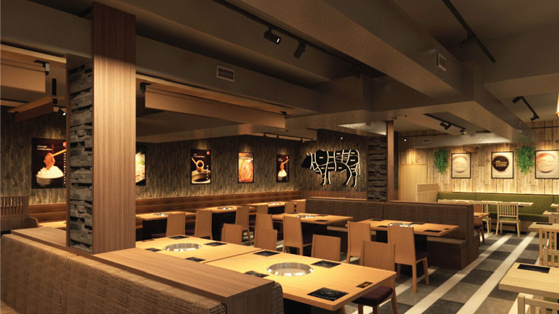 Nội thất nhà hàng Nhật